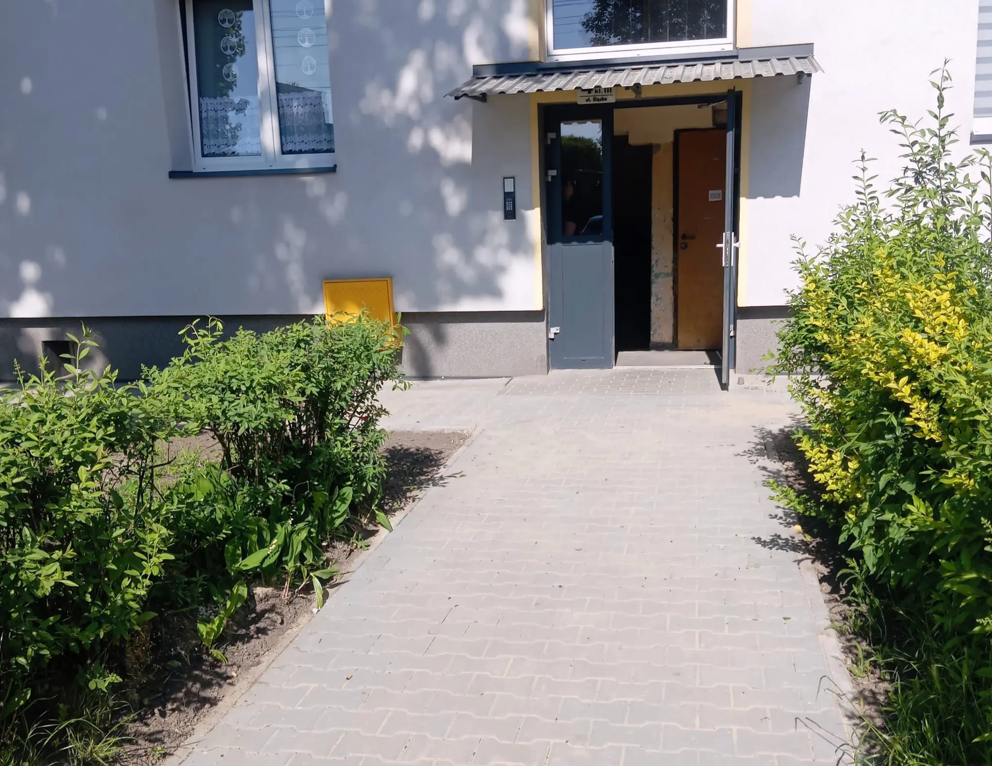 Śląska 4 – nowe wejścia